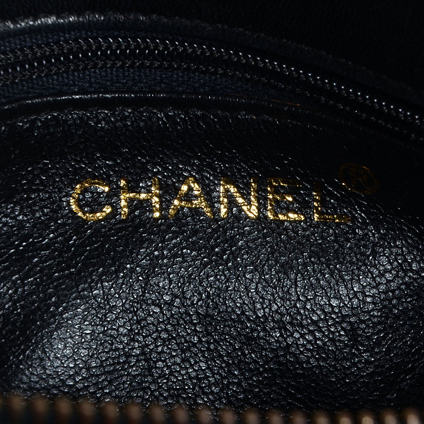 Lambskin CC Tassel Shoulder Bag Black