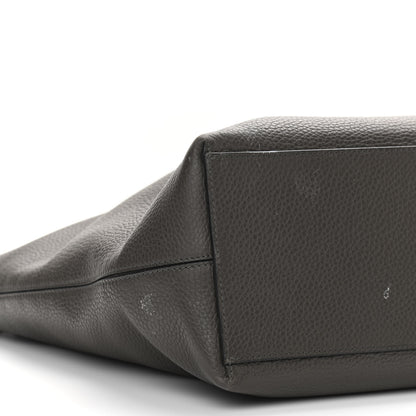 Valentino Garavani Grained Calfskin Rockstud Shoulder Tote Graphite 8 of 21