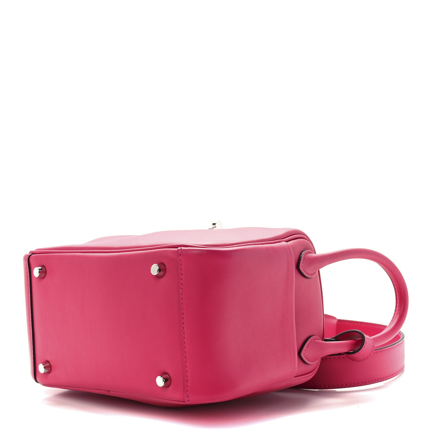 Hermes Swift Verso Mini Lindy 20 Rose Mexico Rouge Piment 8 of 11