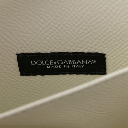 Dolce & Gabbana Dauphine Rose Print Wallet On Chain Pink 6 of 14