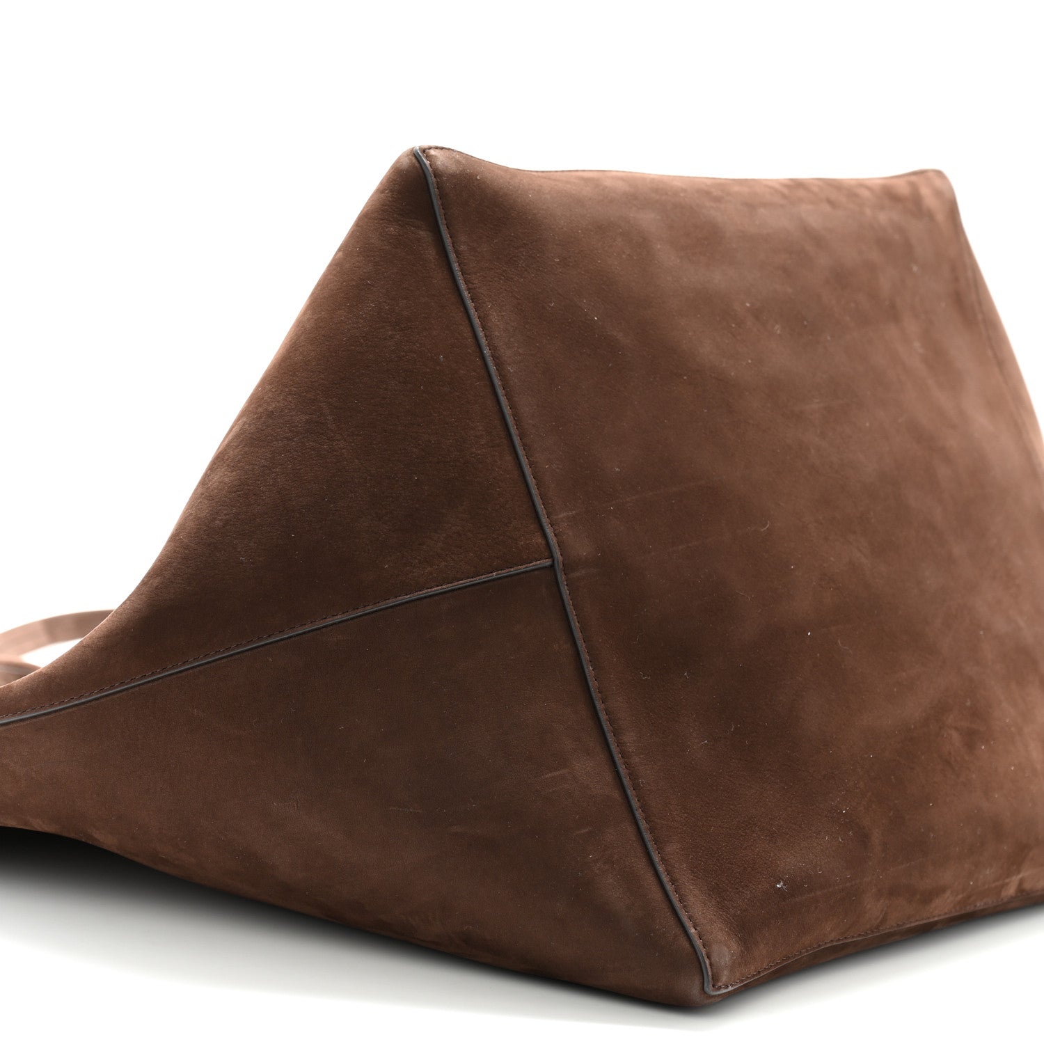 The Row Nubuck XL Park Tote Dark Mocha 8 of 9