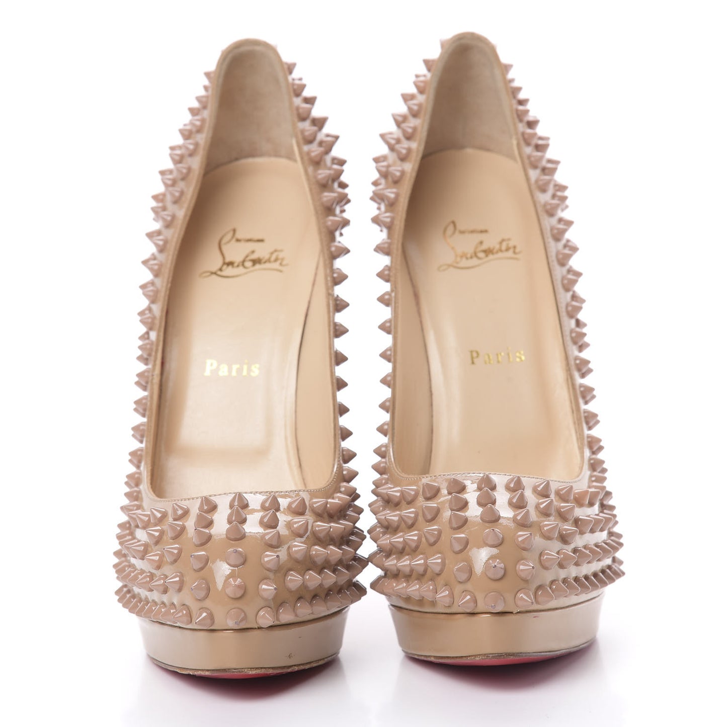 Patent Alti Spikes 140 Pumps 40.5 Nude