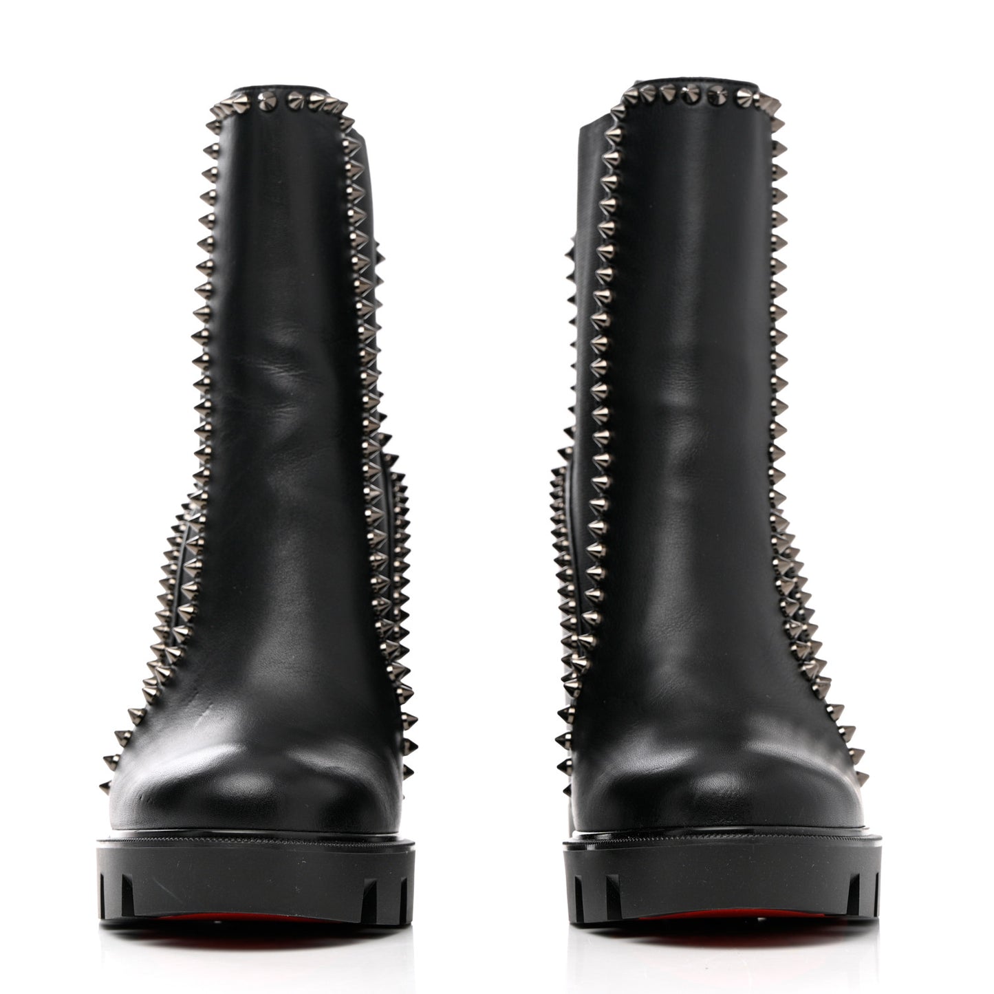 Nappa Out Line Spike Lug 100 Boots 37.5 Black