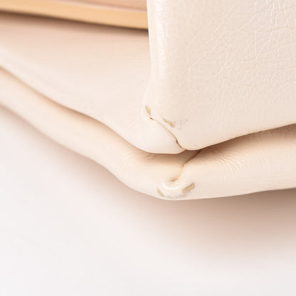 Celine Calfskin Blade Flap Cream 21 of 24