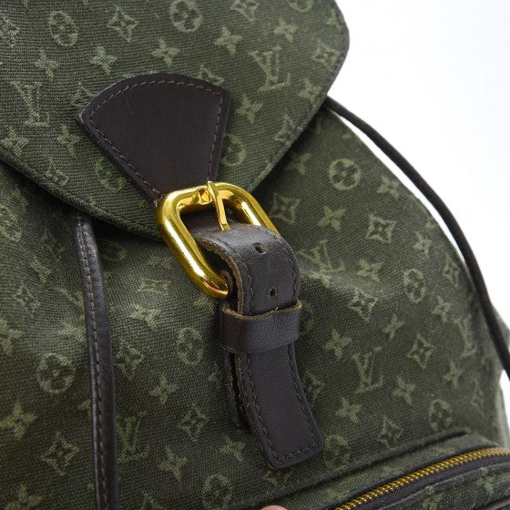 Mini Monogram Montsouris GM Backpack Kaki
