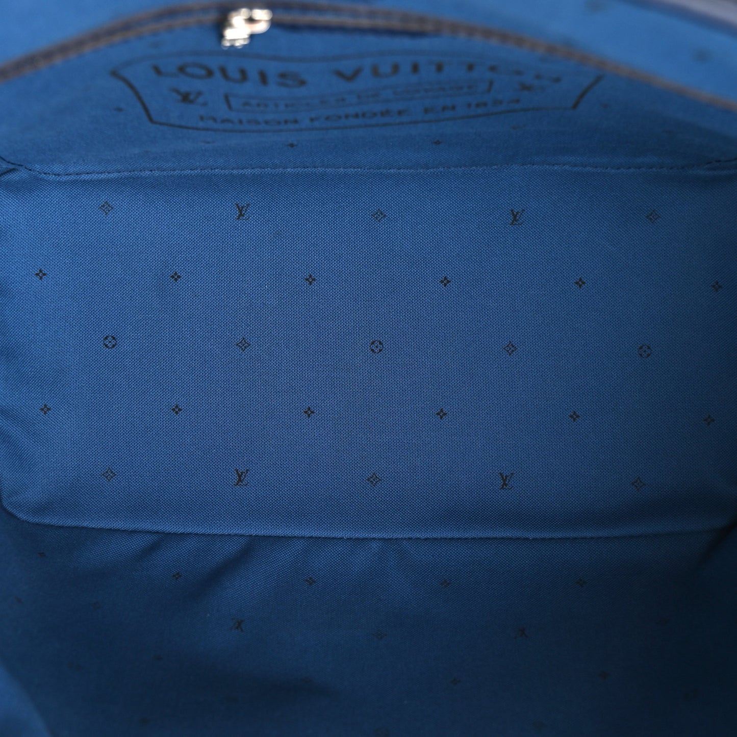 Monogram Escale Neverfull MM Blue