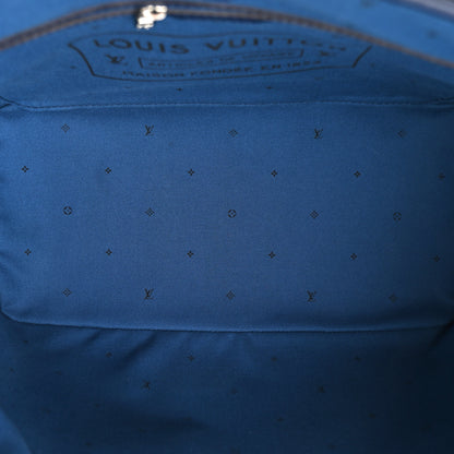 Louis Vuitton Monogram Escale Neverfull MM Blue 5 of 10