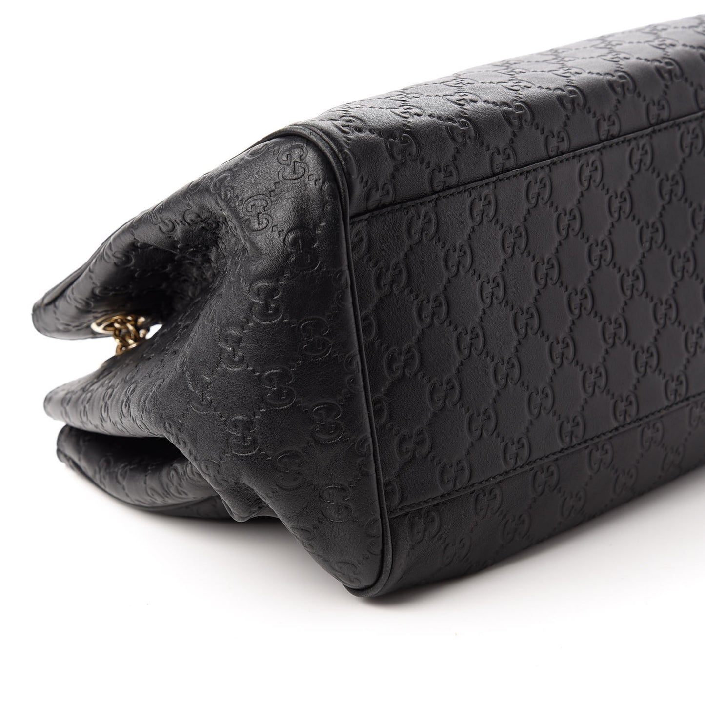 Guccissima Medium Emily Shoulder Bag Black