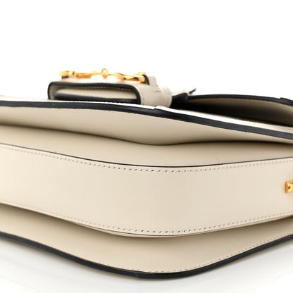 Gucci GG Supreme Monogram Horsebit 1955 Shoulder Bag Beige Mystic White 10 of 10