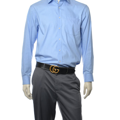 Gucci Faded Calfskin Double G 40mm Belt 110 44 Black 2 of 6