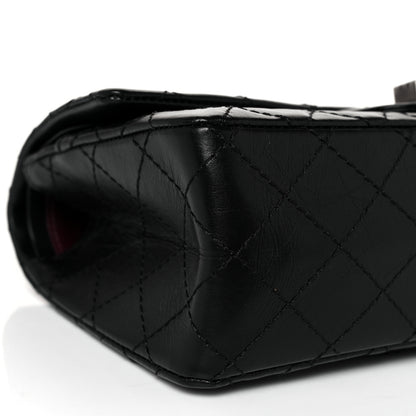 Chanel Aged Calfskin Quilted 2.55 Reissue 225 Flap Black 8 of 10