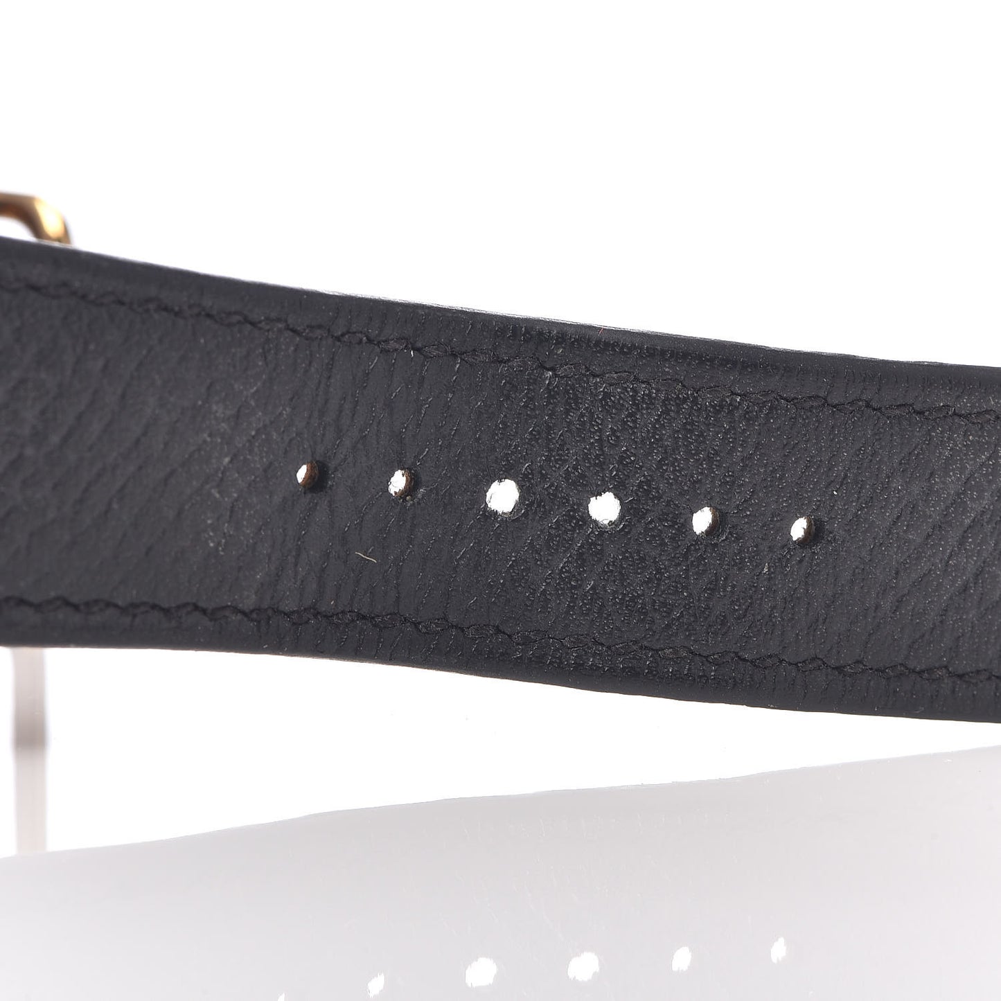 Stainless Steel Epsom 30.5mm Heure H Hour Quartz Watch Noir