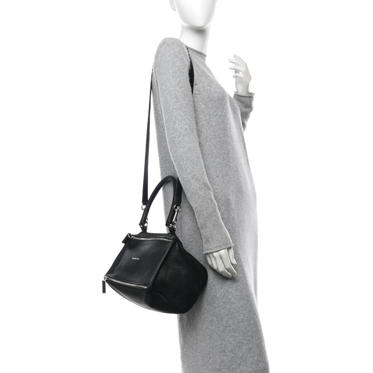 Givenchy Sugar Goatskin Small Pandora Black 2 of 11