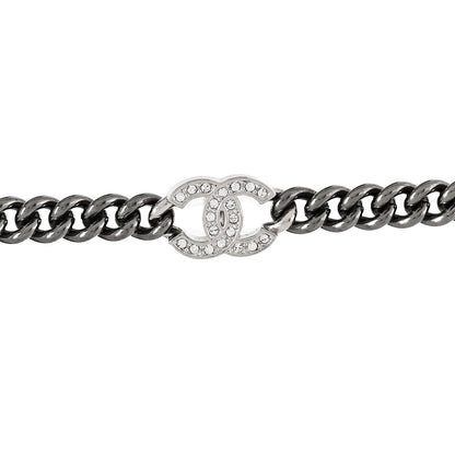 Chanel Crystal Lucky Charms Necklace Silver 4 of 4