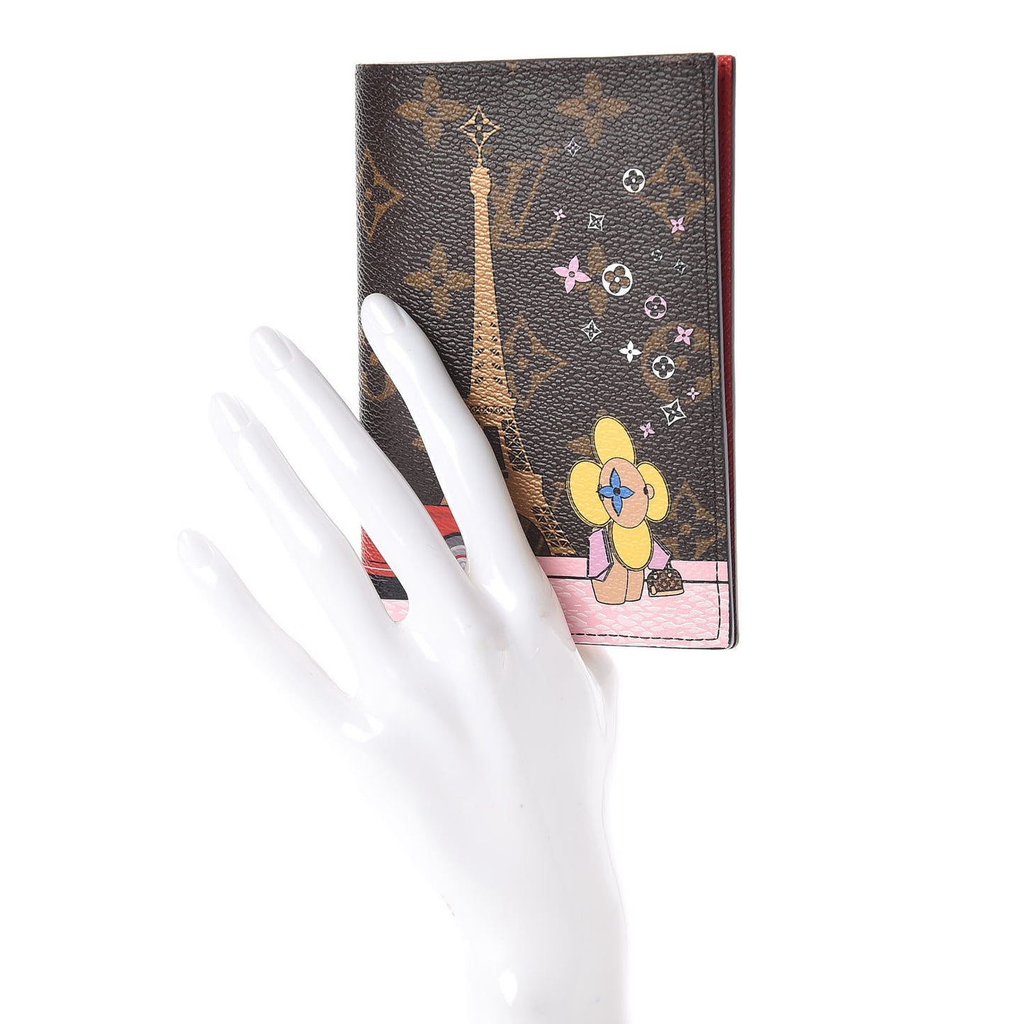 Monogram 2019 Christmas Animation Passport Cover Rouge