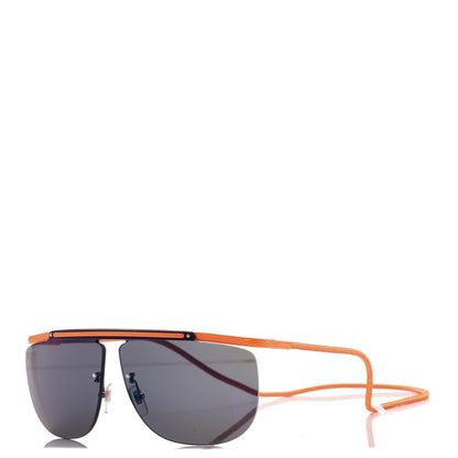 Louis Vuitton Mirrored Dave Sunglasses Z0574U Orange 1 of 10