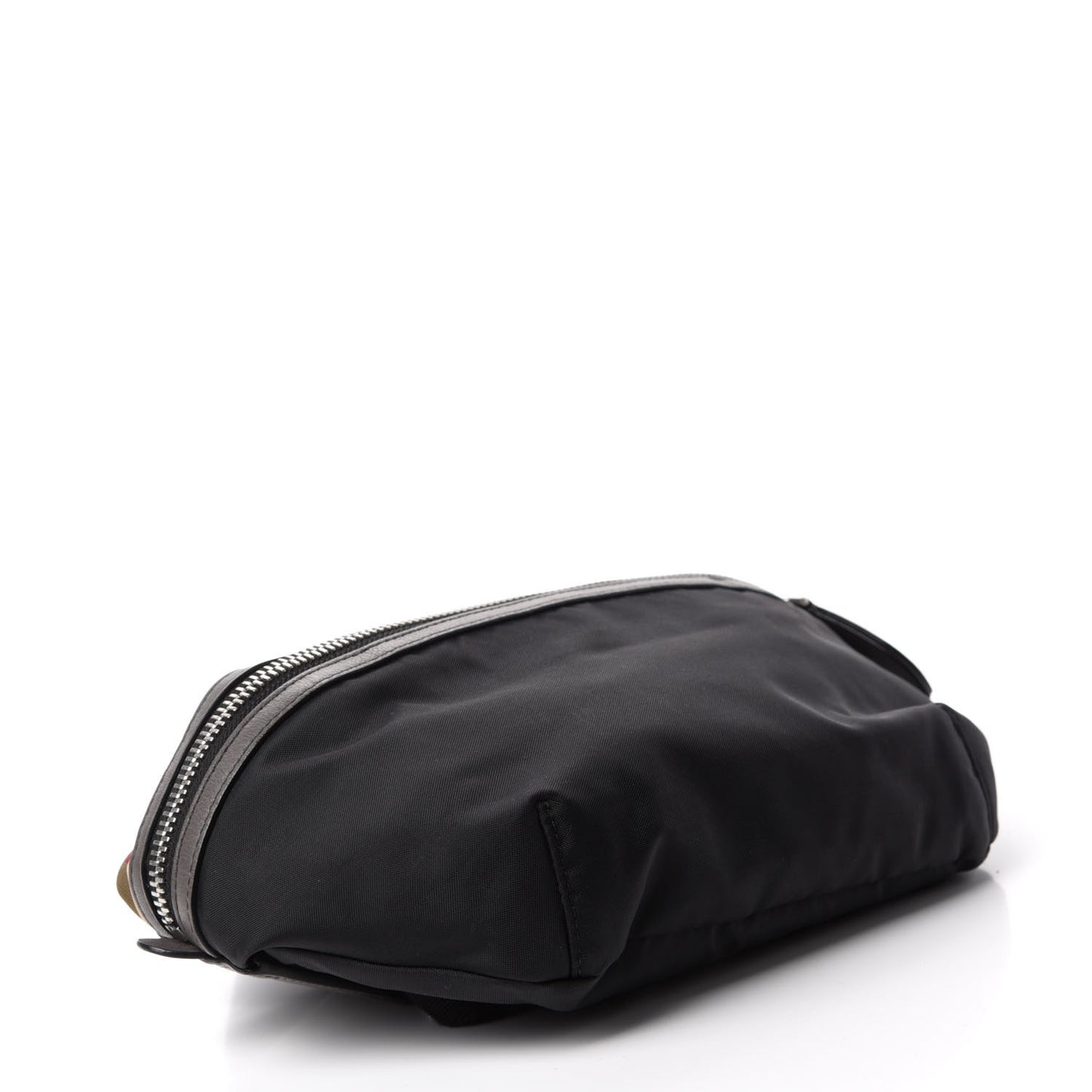 Nylon Vintage Check Bum Bag Archive Beige Black