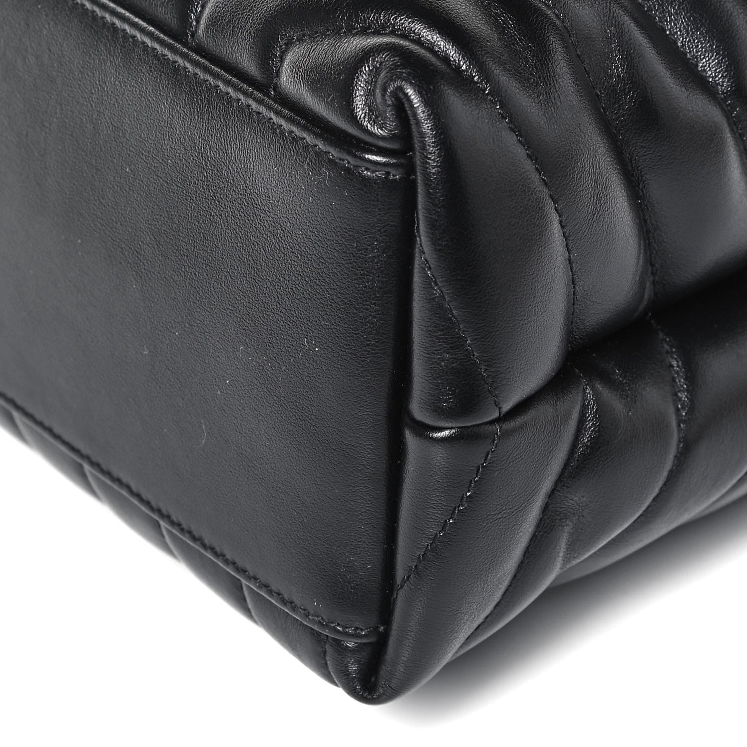 Saint Laurent Calfskin Y Quilted Monogram Medium Loulou Chain Satchel Black 9 of 9