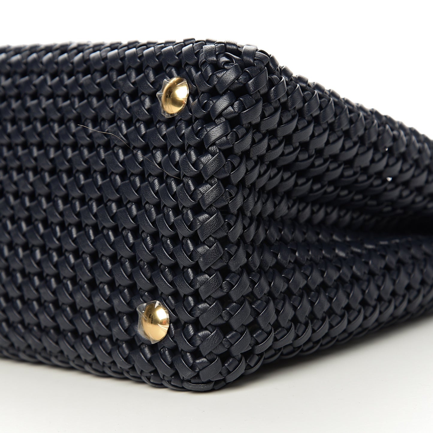 Nappa Matisse Intreccio Large Peekaboo Iconic Satchel Midnight