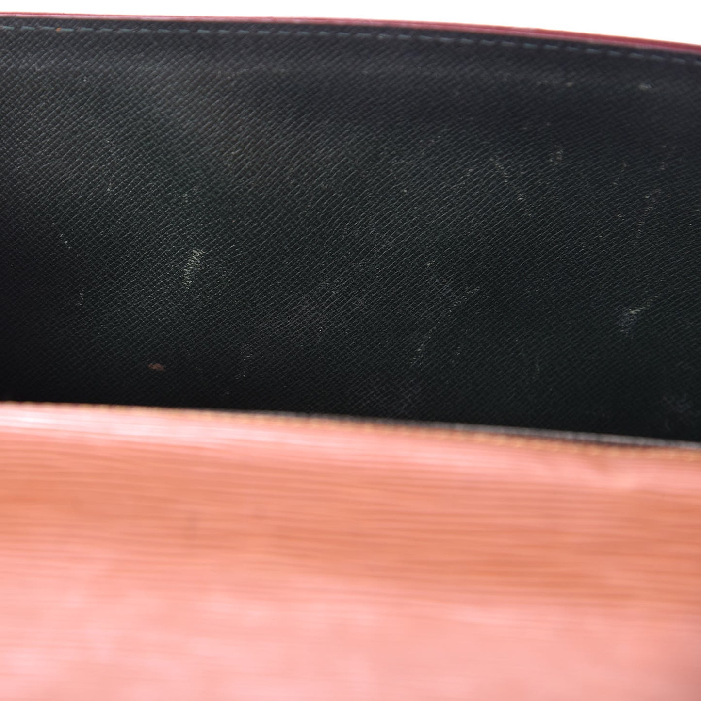 Epi Pochette Sellier Dragonne Clutch Gold