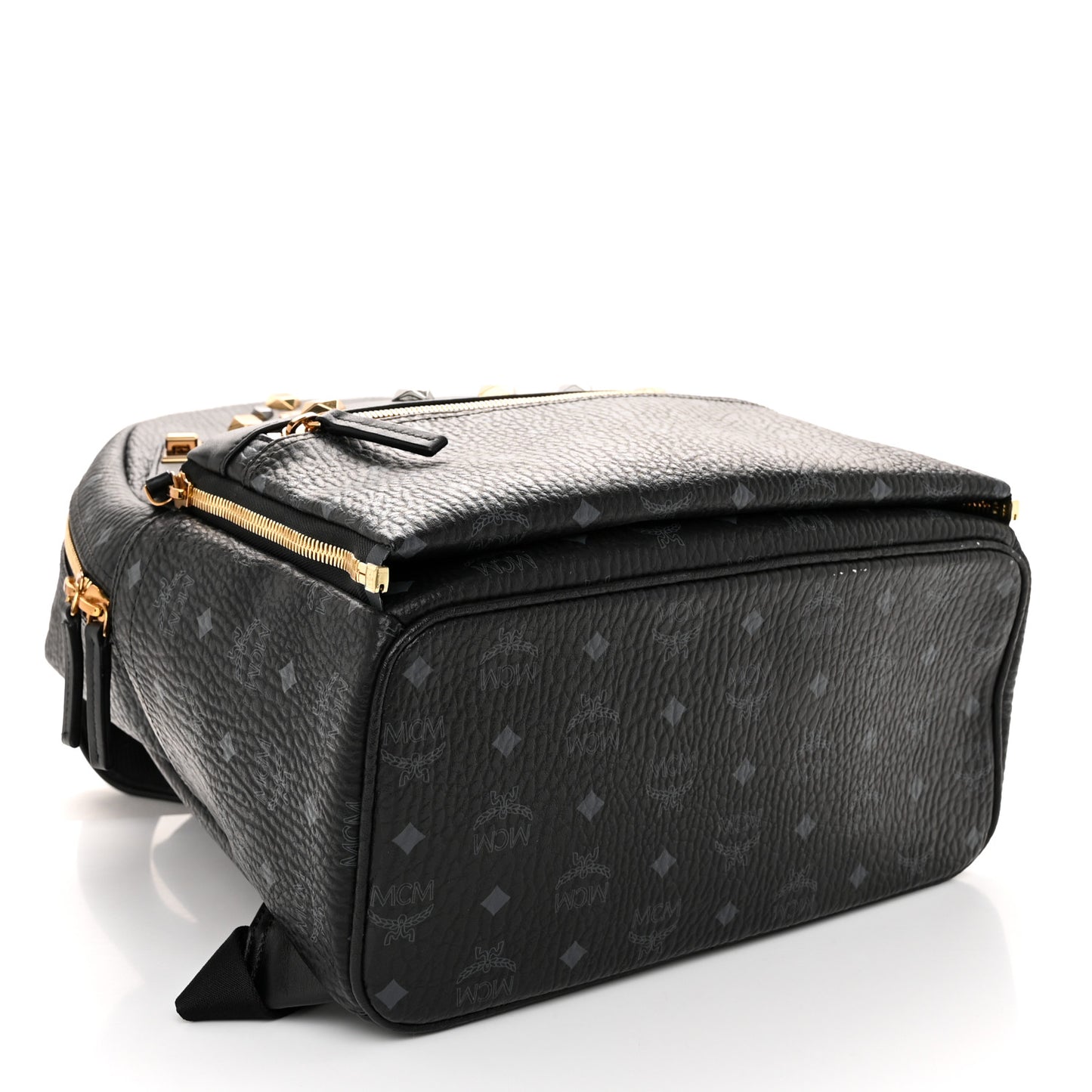 Visetos Studded Medium Dual Stark Backpack Black
