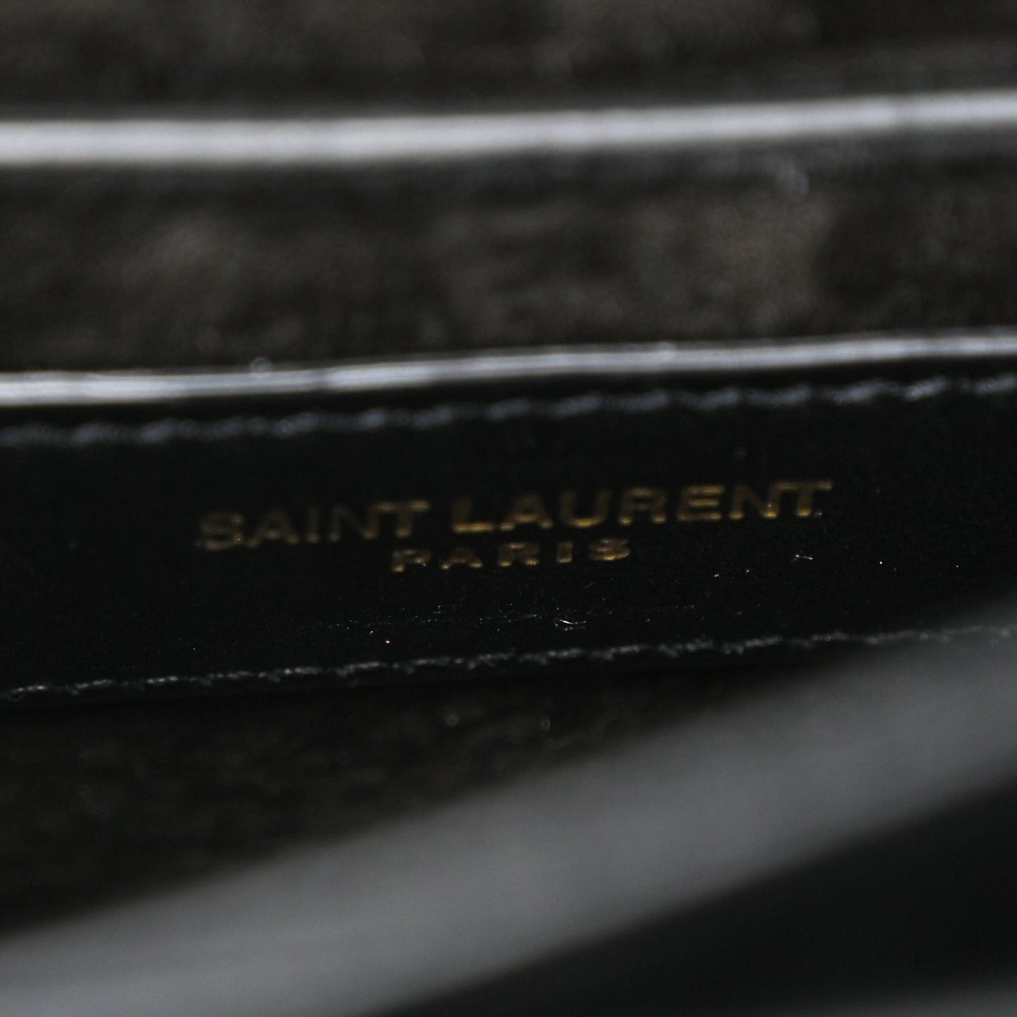 Patent Small Monogram Sunset Black