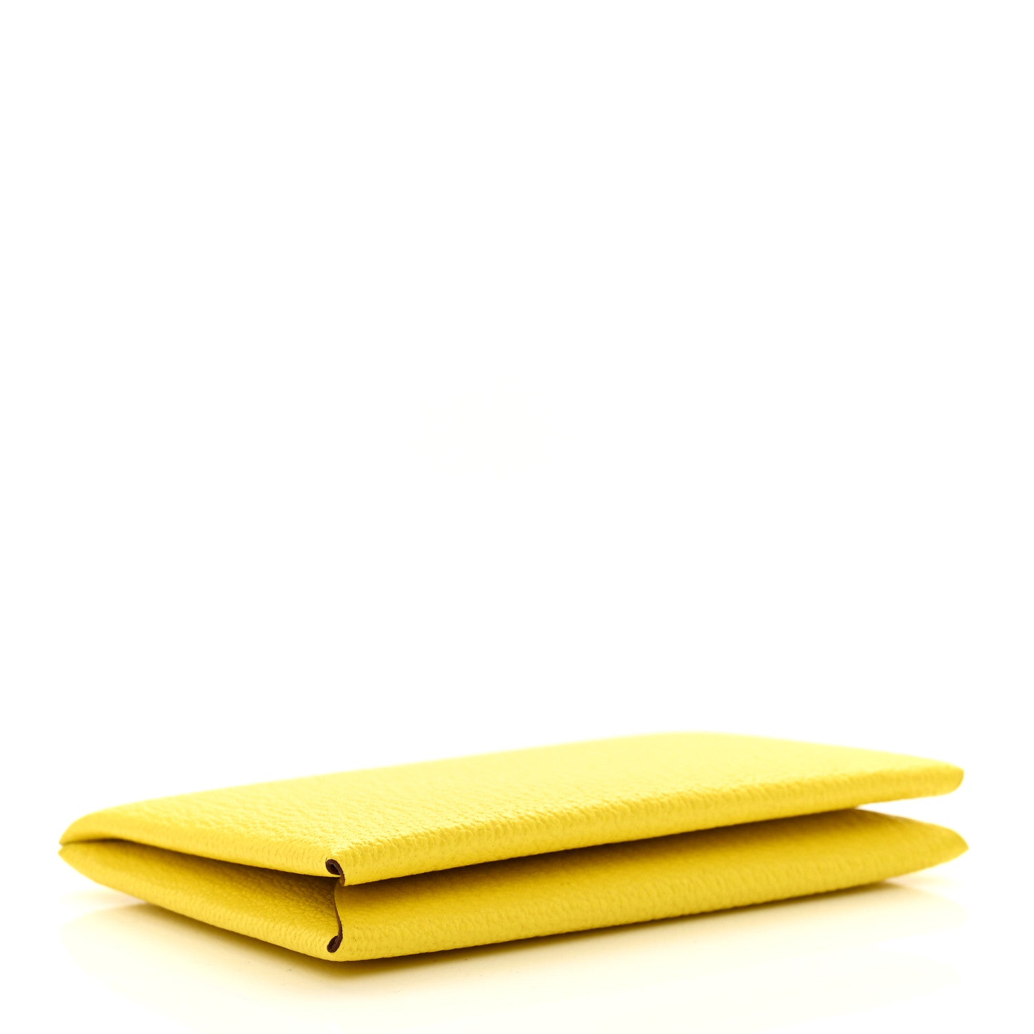 Hermes Chevre Mysore Calvi Card Case Jaune Citron 4 of 7