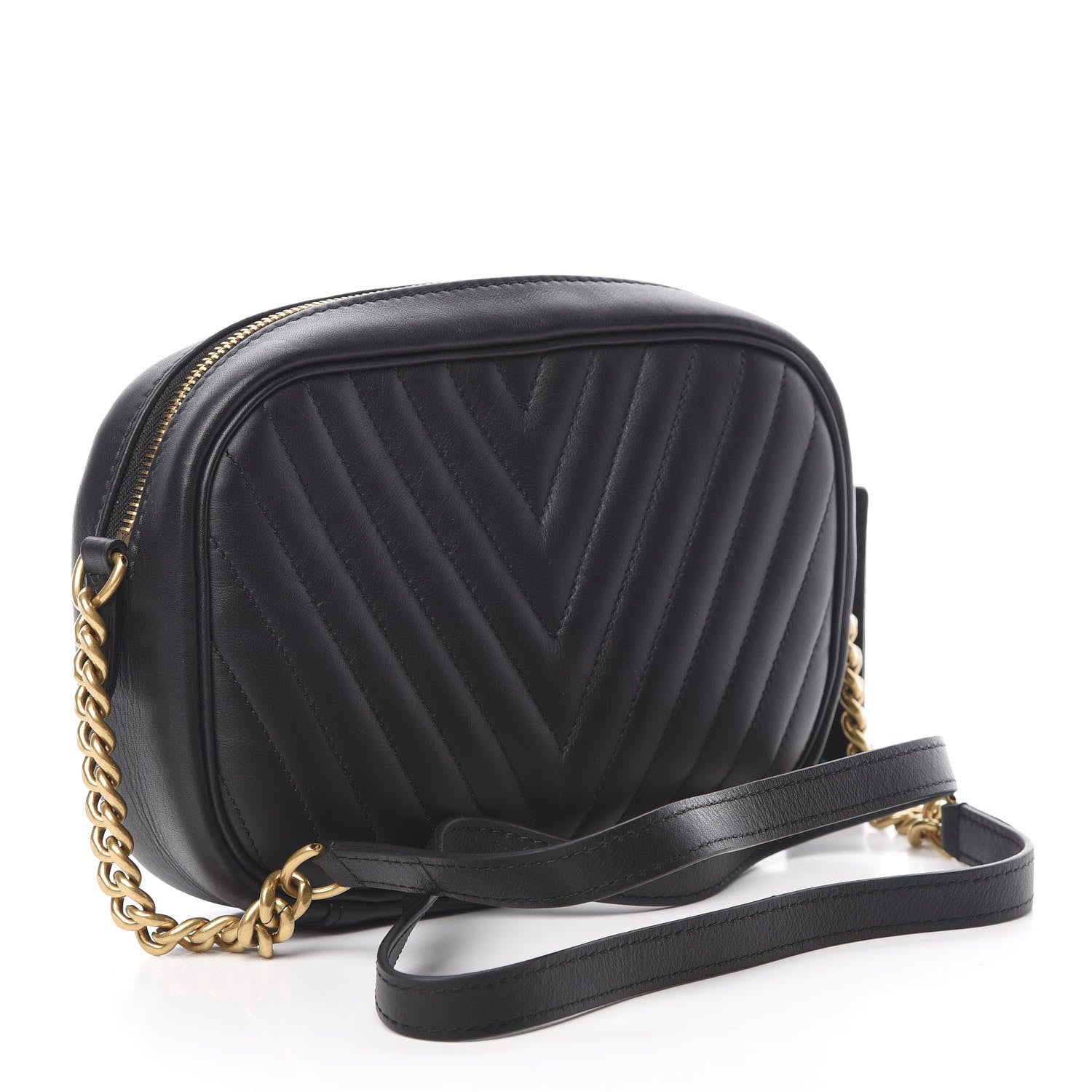 Louis Vuitton Calfskin New Wave Camera Bag Black 3 of 10