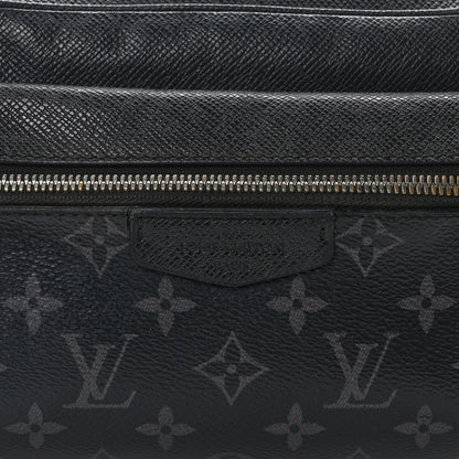 Louis Vuitton Taiga Monogram Eclipse Outdoor Bum Bag Black 7 of 9