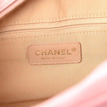 Chanel Caviar Quilted Small Bowler Pink 5 of 10