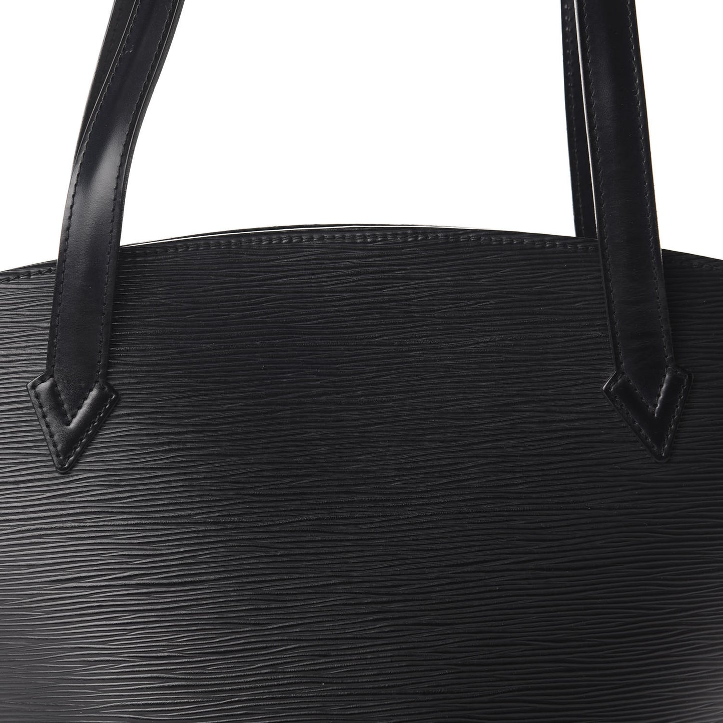 Epi Saint Jacques PM Long Straps Black