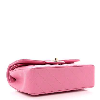 Chanel Caviar Quilted Small Double Flap Pink 4 of 11