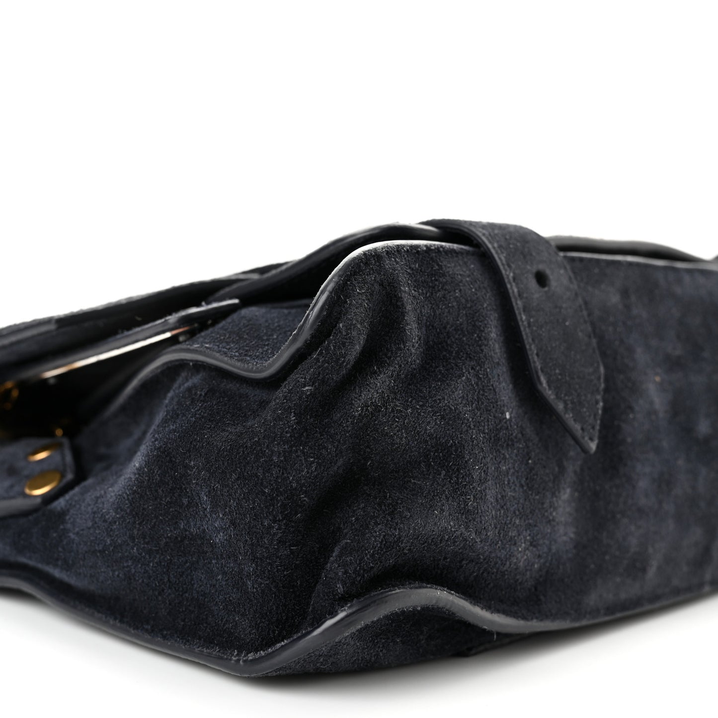 Suede Tiny PS1 Satchel Midnight