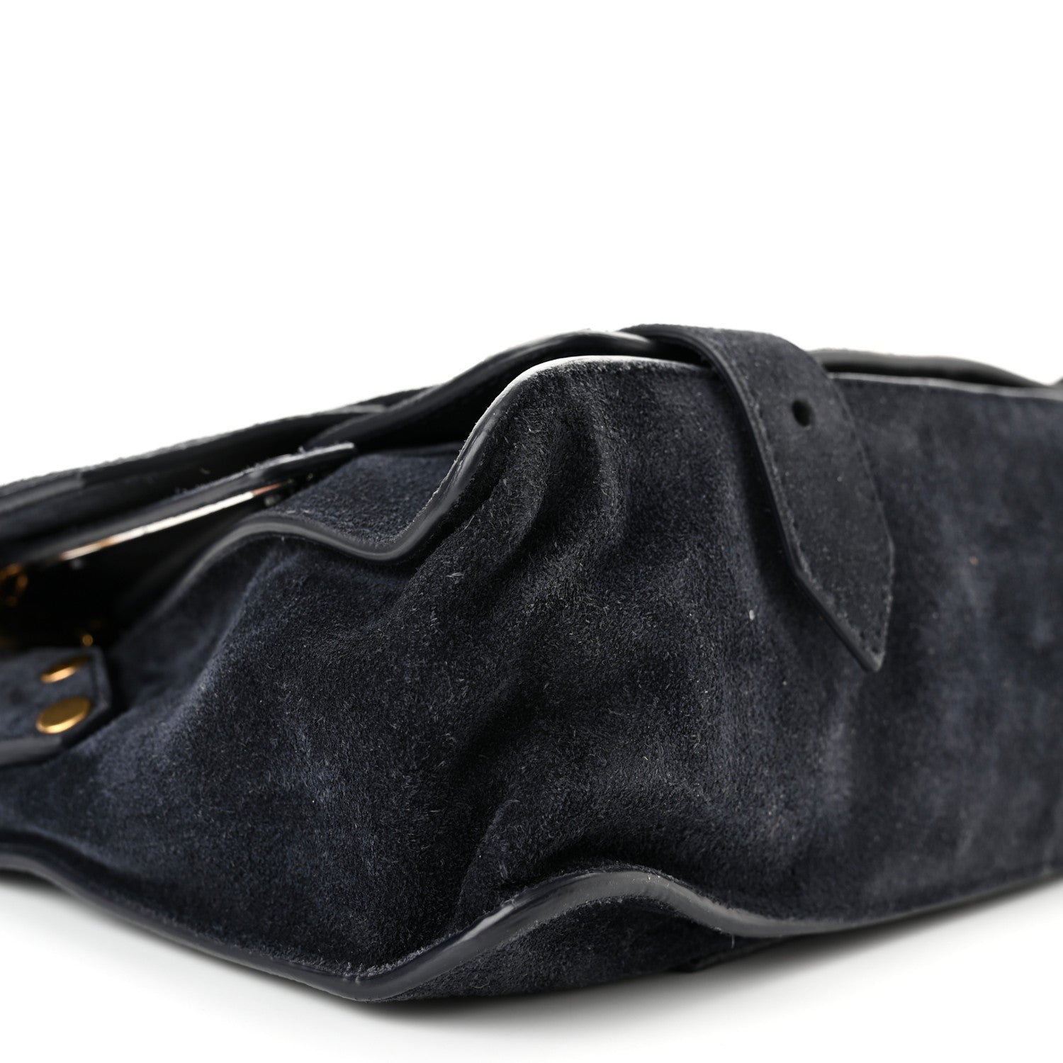 Proenza Schouler Suede Tiny PS1 Satchel Midnight 9 of 10