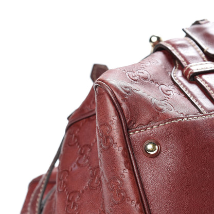 Gucci Guccissima 85th Anniversary Large Boston Rusty Red 9 of 20