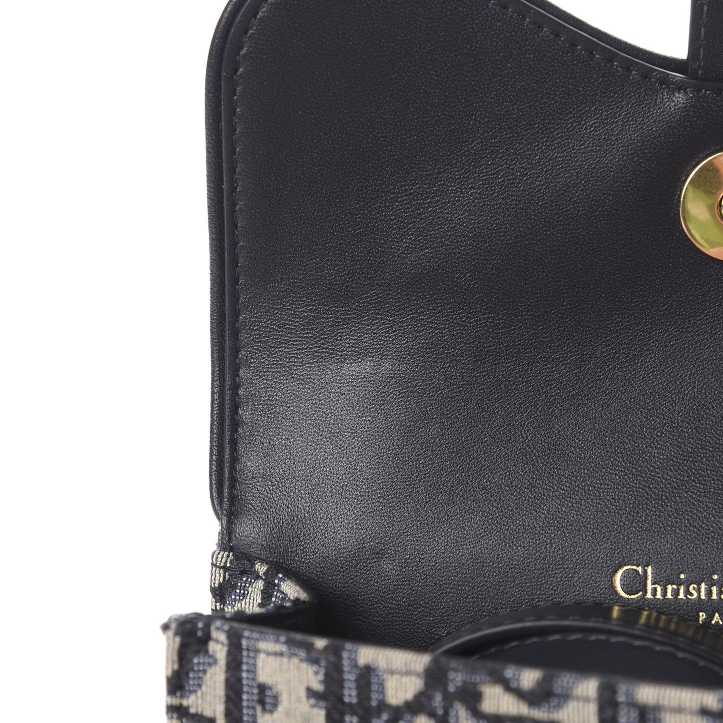 Oblique Saddle Belt Bag Blue