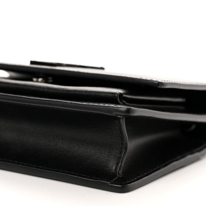 Saint Laurent Calfskin Monogram Sunset Chain Wallet Black 11 of 18