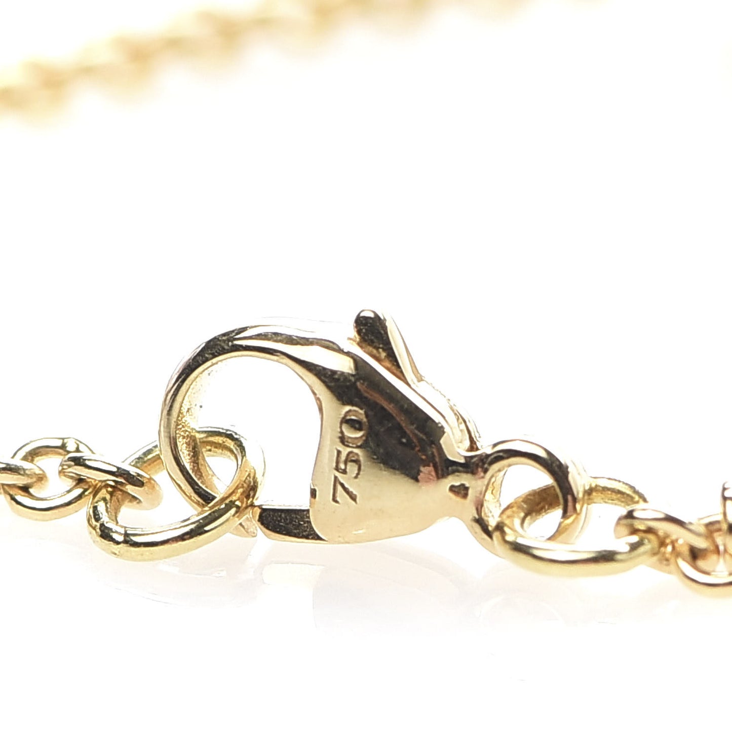 18K Yellow Gold Diamond Belmont Single Station Bracelet