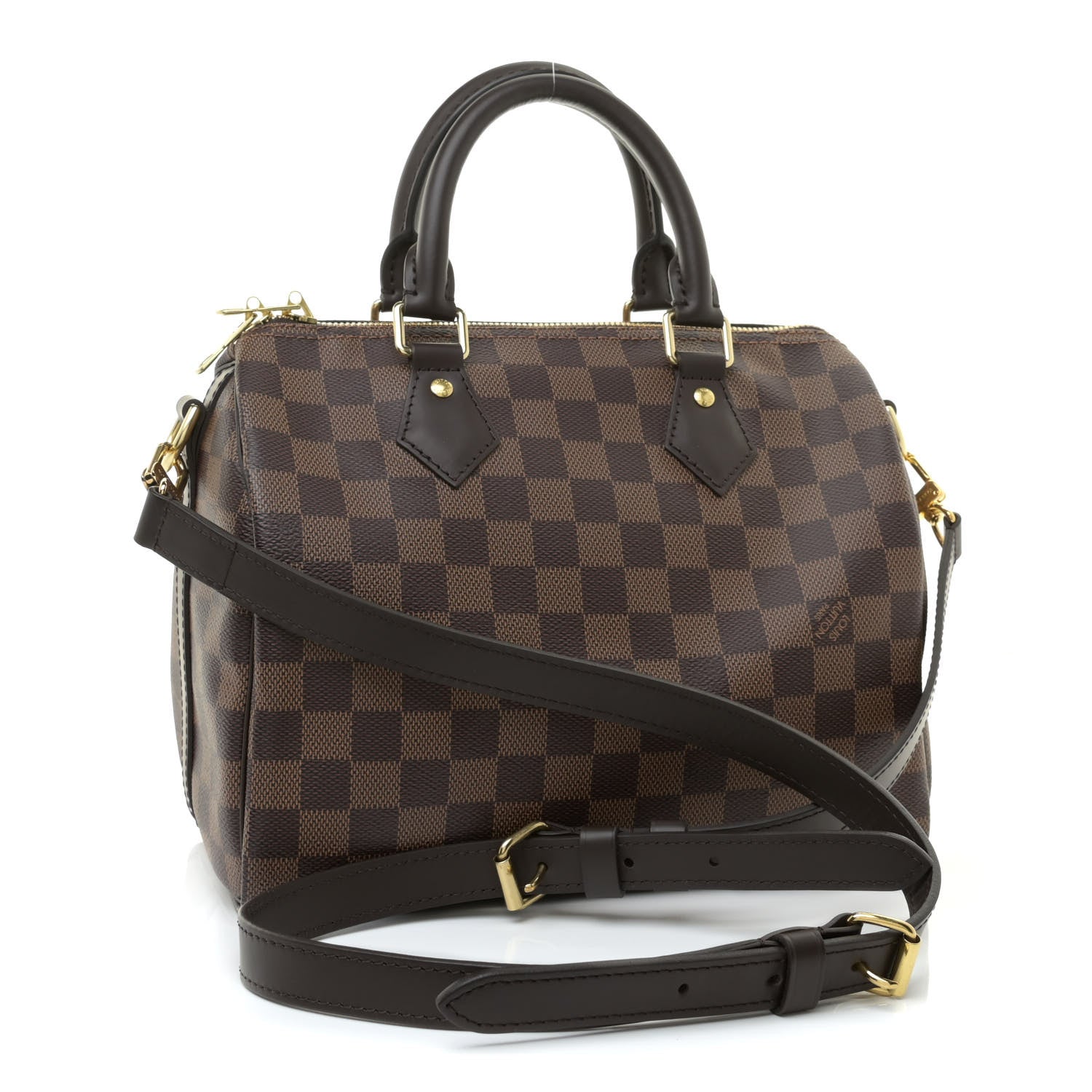Louis Vuitton Damier Ebene Speedy Bandouliere 25 3 of 8