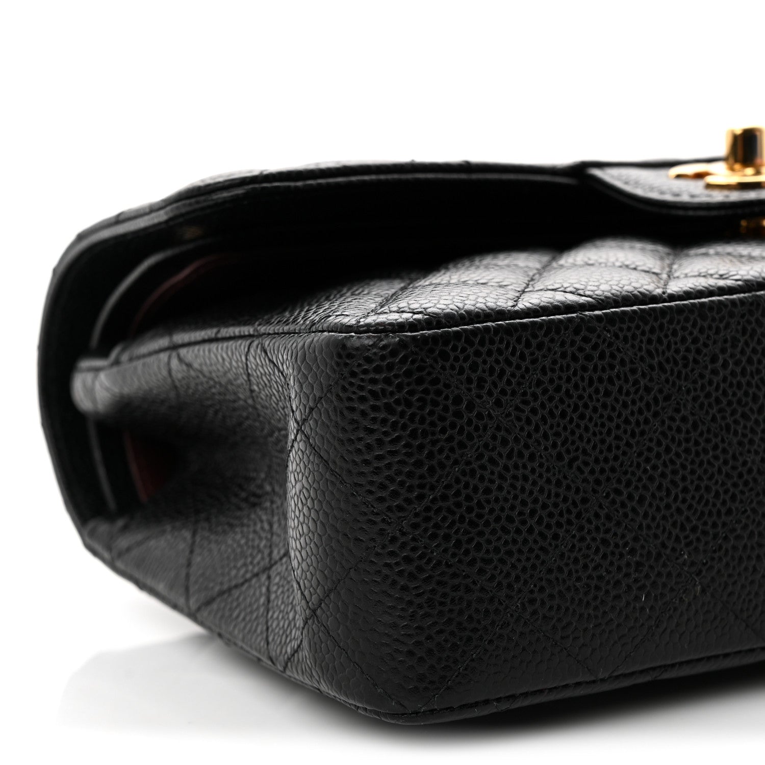 Chanel Caviar Quilted Small Double Flap Black 9 of 11