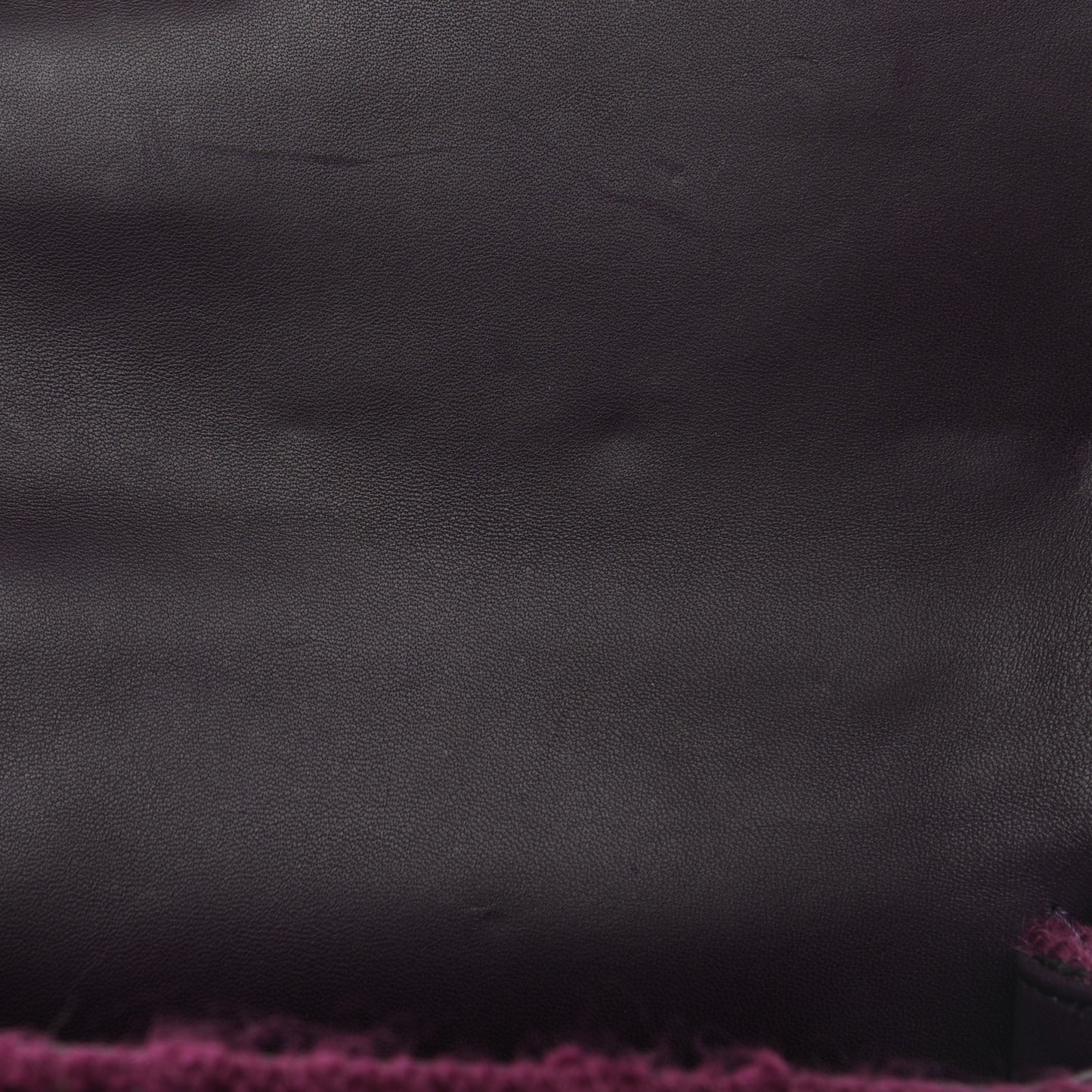 Cashmere Large Roman Stud Shoulder Bag Ripe Plum