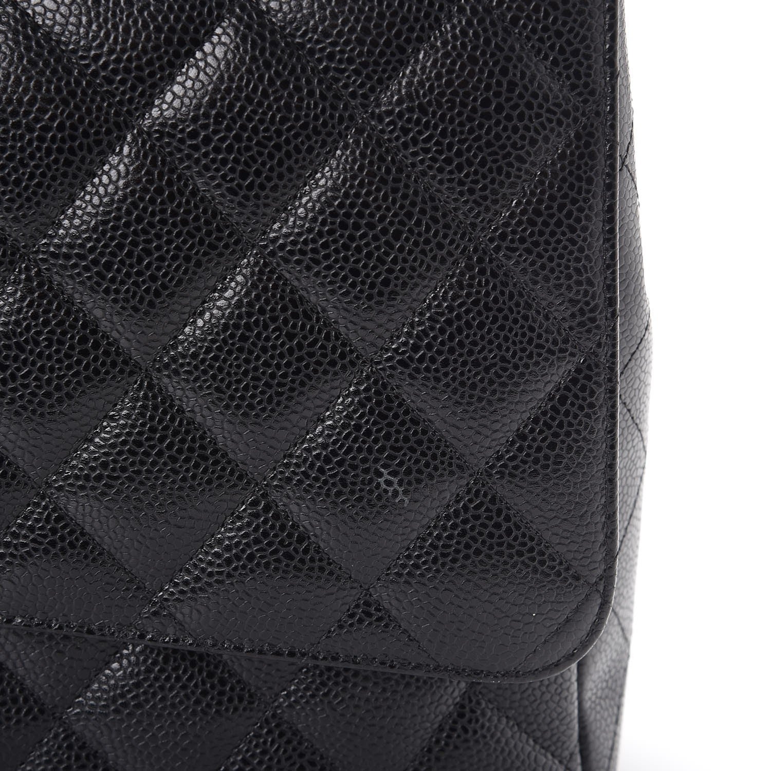 Chanel Caviar Quilted Maxi Double Flap Black 9 of 15