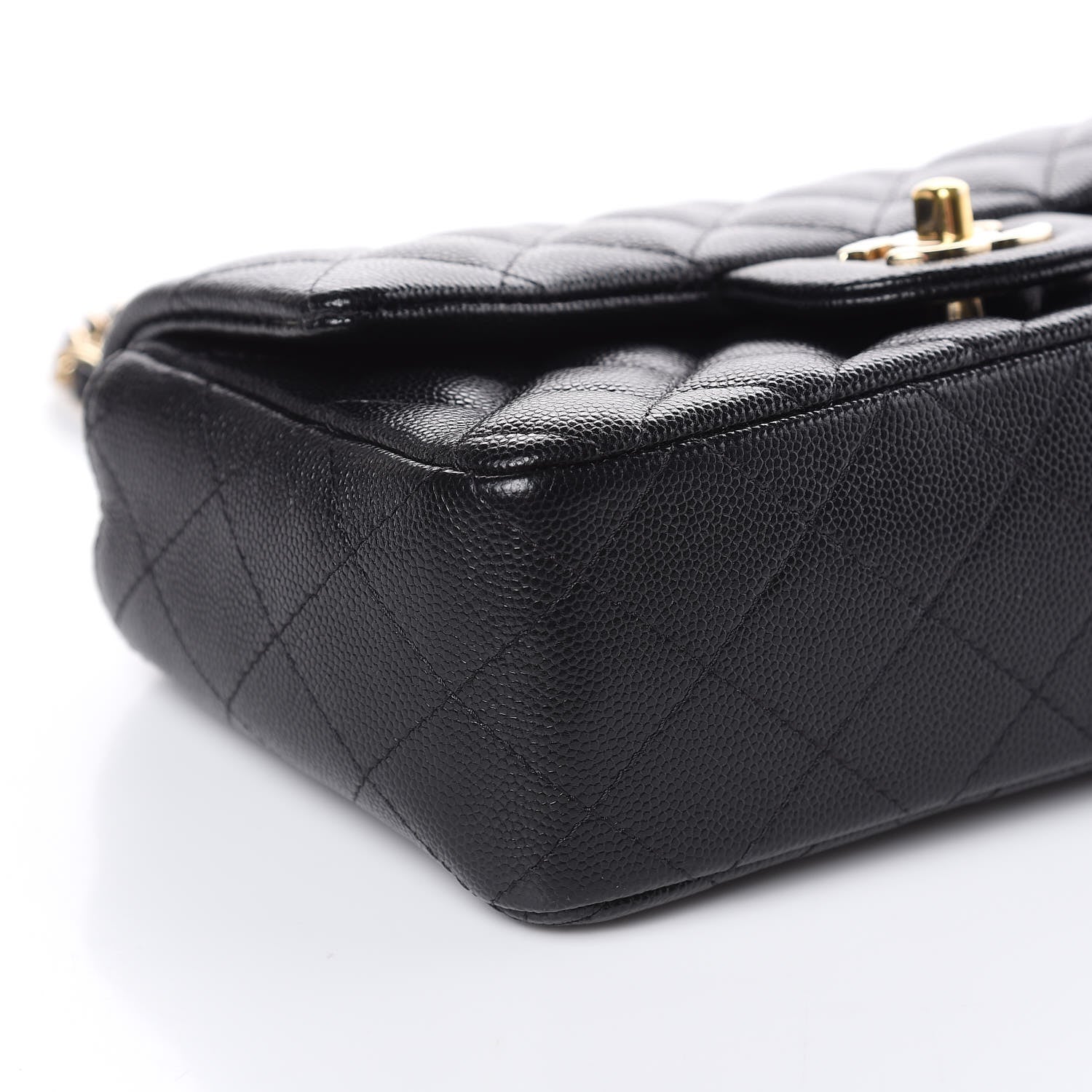 Chanel Caviar Quilted Mini Rectangular Flap Black 8 of 11