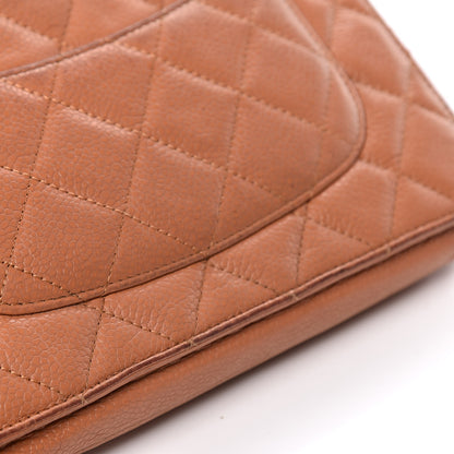 Chanel Caviar Quilted Wallet On Chain WOC Tan 14 of 23