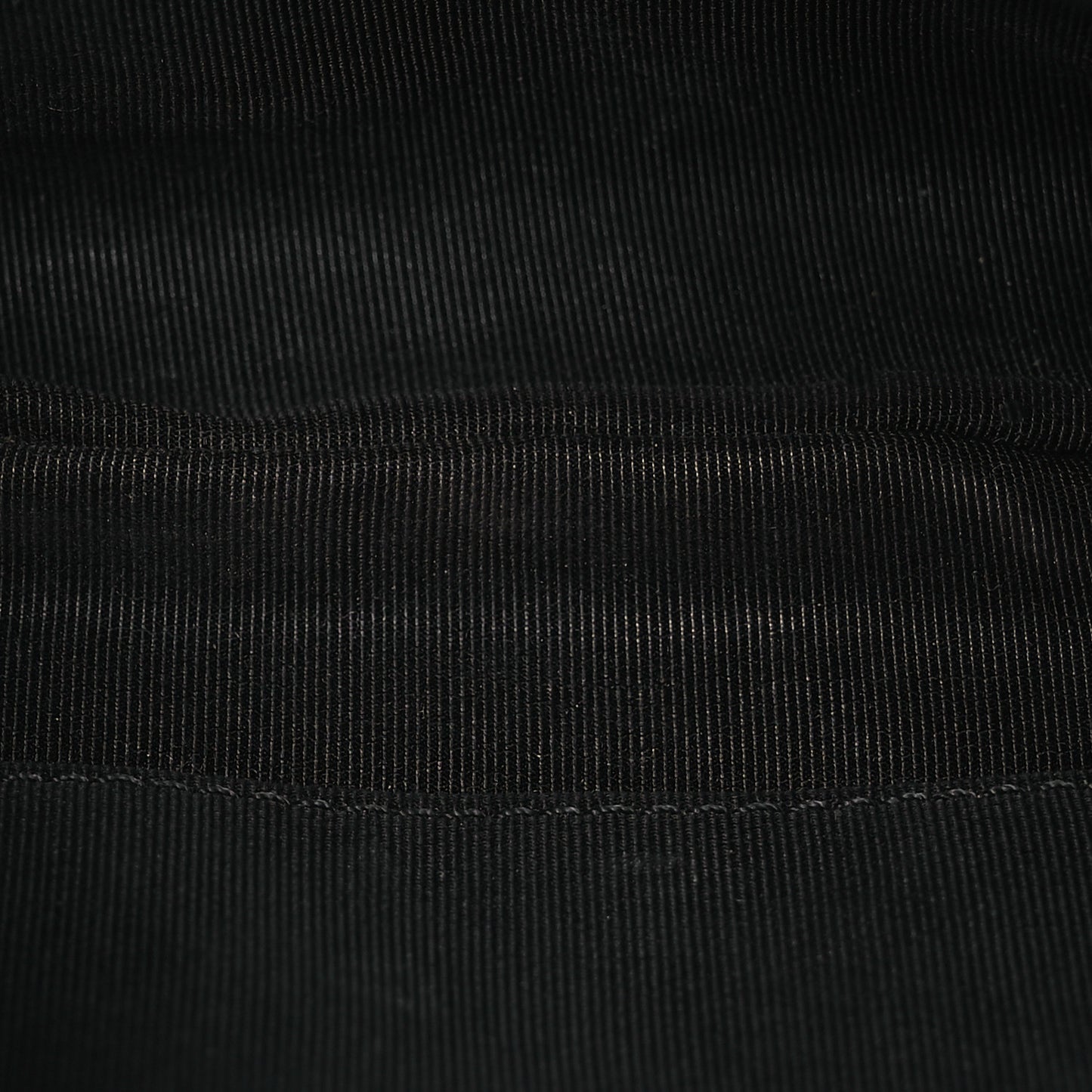 Lambskin Quilted Waist Bag Fanny Pack Black