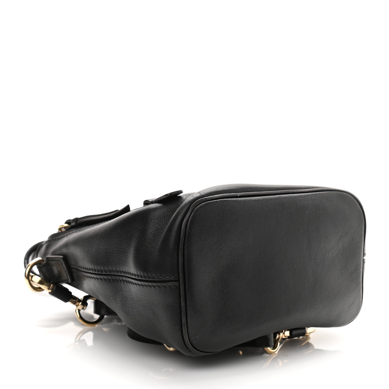 Chloe Suede Calfskin Mini Faye Backpack Black 4 of 11