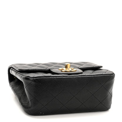 Chanel Caviar Quilted Mini Square Flap Black 11 of 15