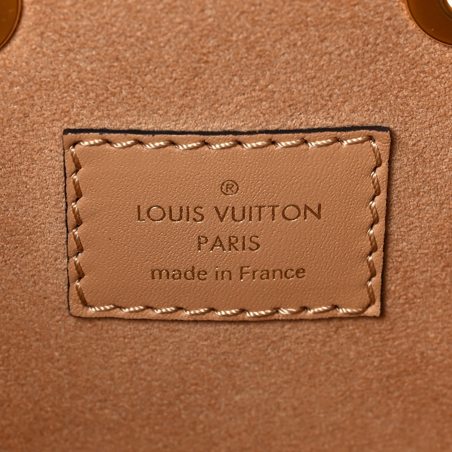 Louis Vuitton Empreinte Monogram Giant Neonoe MM Arizona Beige 5 of 6