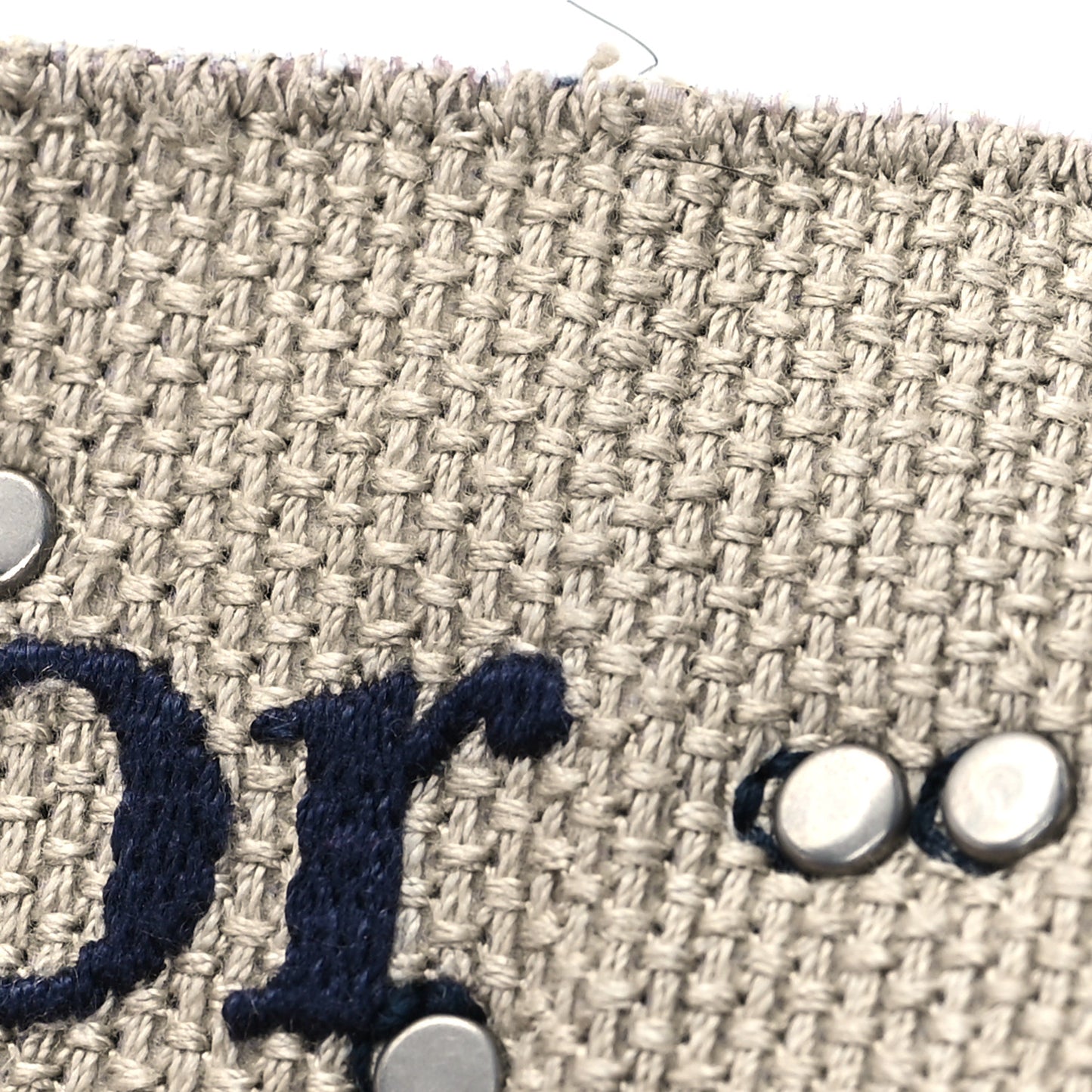 Oblique Studded Shoulder Strap Blue