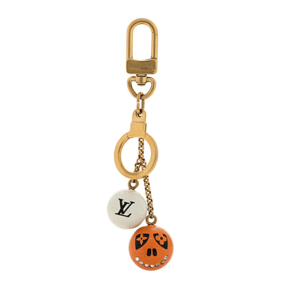Louis Vuitton Halloween Jack and Lucie Key Holder Orange 1 of 3